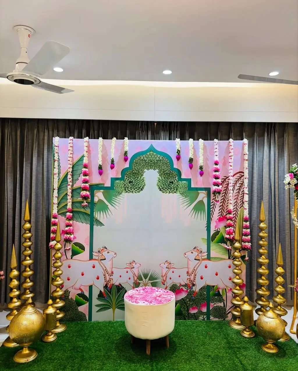 HALDI - BABYSHOWER - NAMING CEREMONY - MAYRA DECORATION.ALL TYPES OF DECORATIONS AVAILABLE.CALL - WHATSAPP - 7798972847 .SERVICE AVAILABLE ALL OVER PUNE - PCMC ......#namingceremony #haldi #babyshower